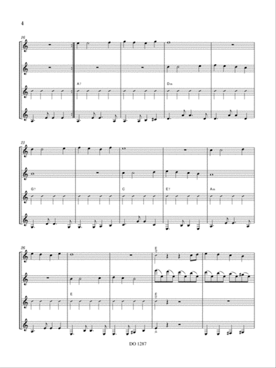 La Rumba Loca La Rumba Loca Guitar Ensemble scores gallery preview page 5