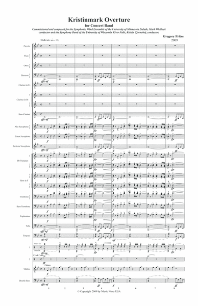 Kristinmark Overture for Concert Band image number null