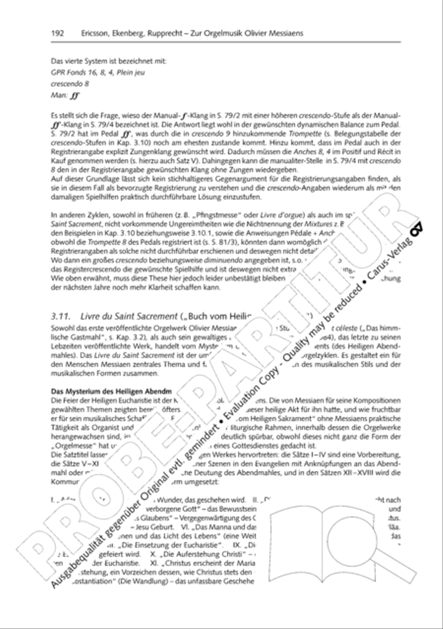 Orgelschule zur historischen Auffuhrungspraxis Organ Solo scores gallery preview page 193