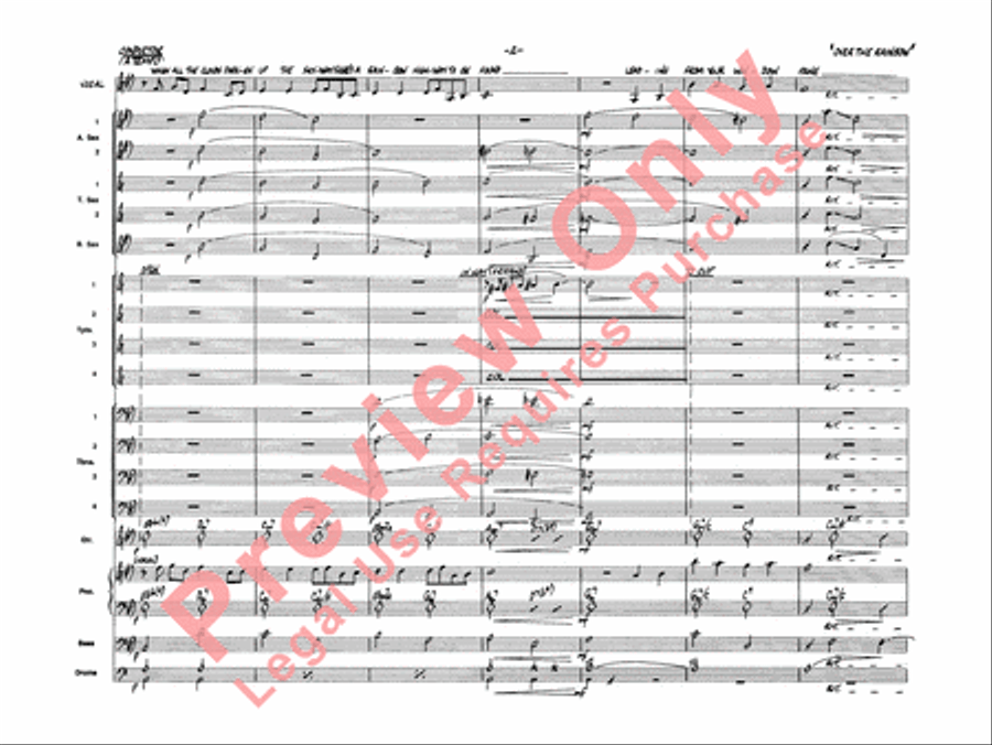 Over the Rainbow Jazz Ensemble scores gallery preview page 4