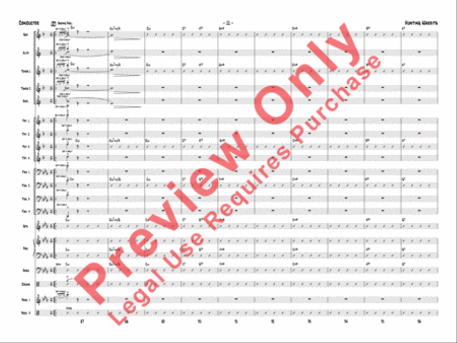 Hunting Wabbits Jazz Ensemble scores gallery preview page 38