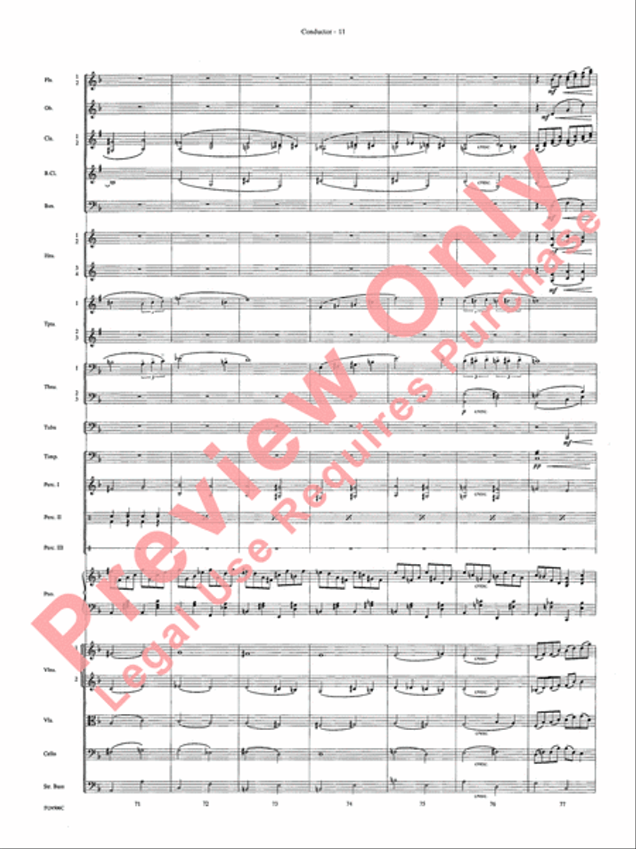 A Salute to the Big Bands Full Orchestra scores gallery preview page 14