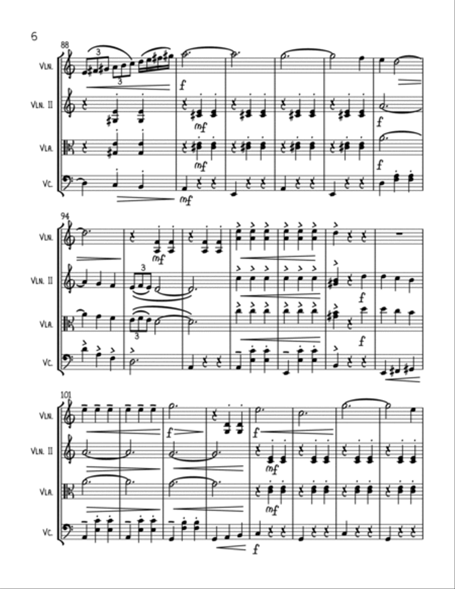 Delilah Delilah String Trio scores gallery preview page 6