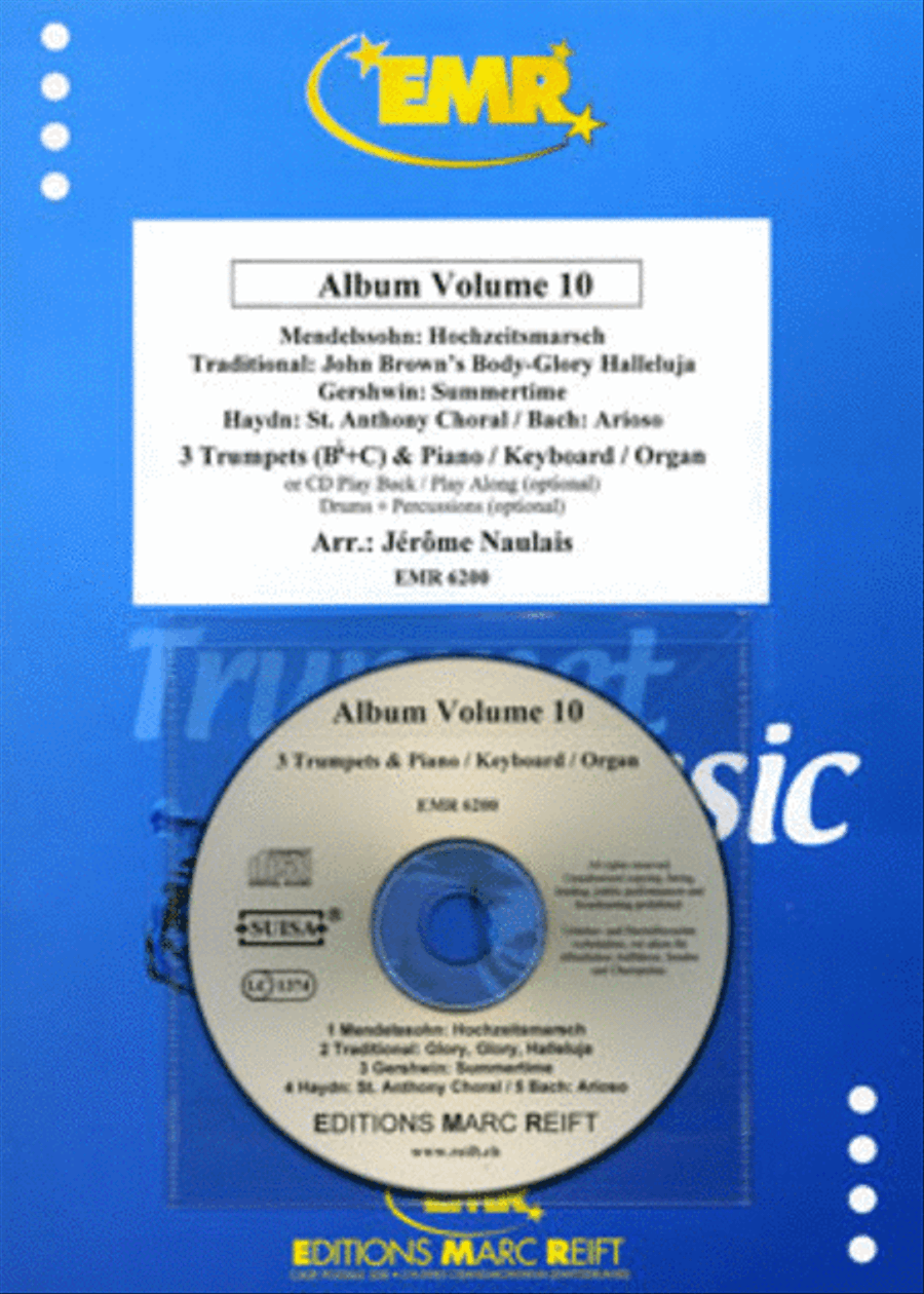 Album Volume 10 Trumpet Trio scores gallery preview page 1