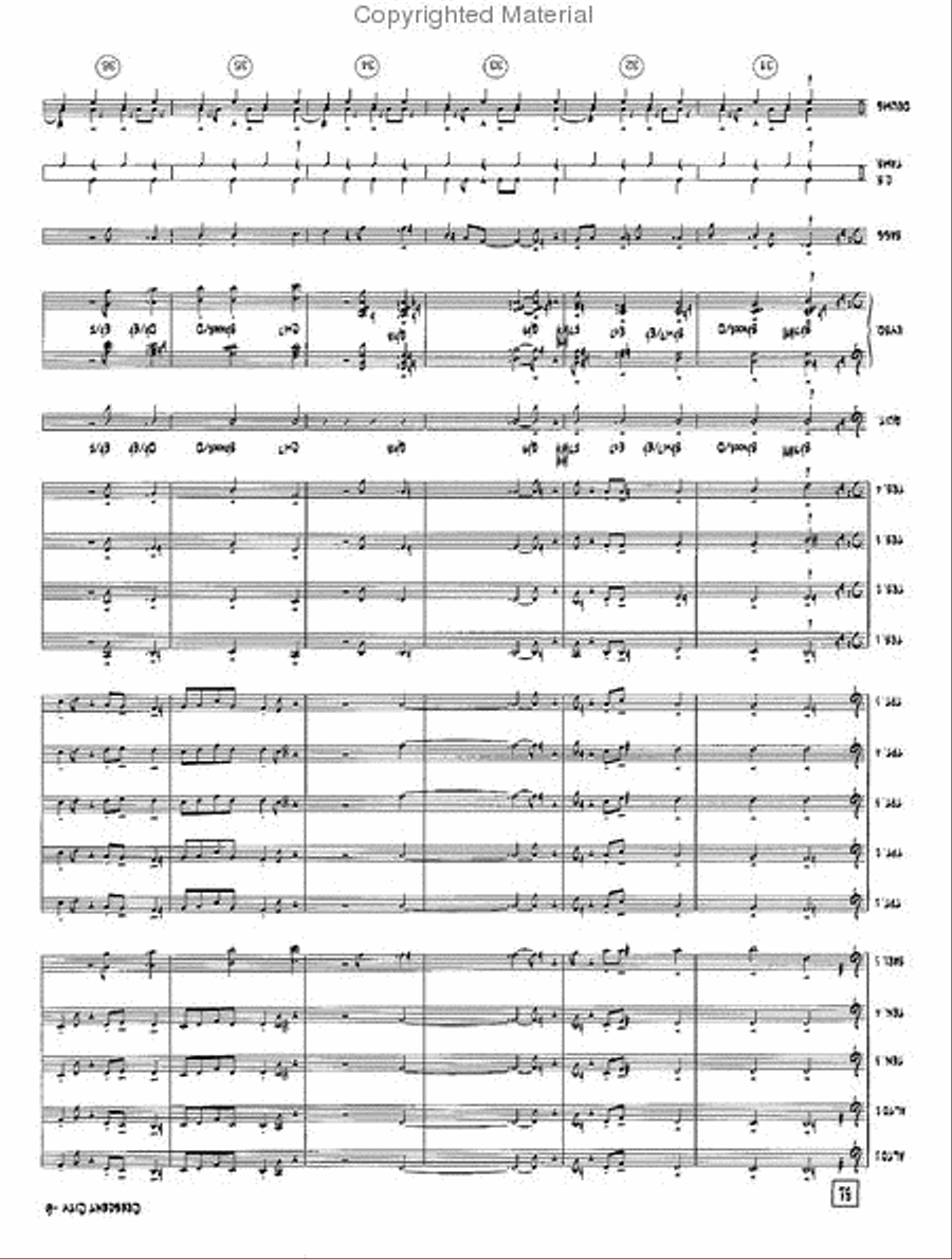 The Crescent City Stomp Jazz Ensemble scores gallery preview page 7