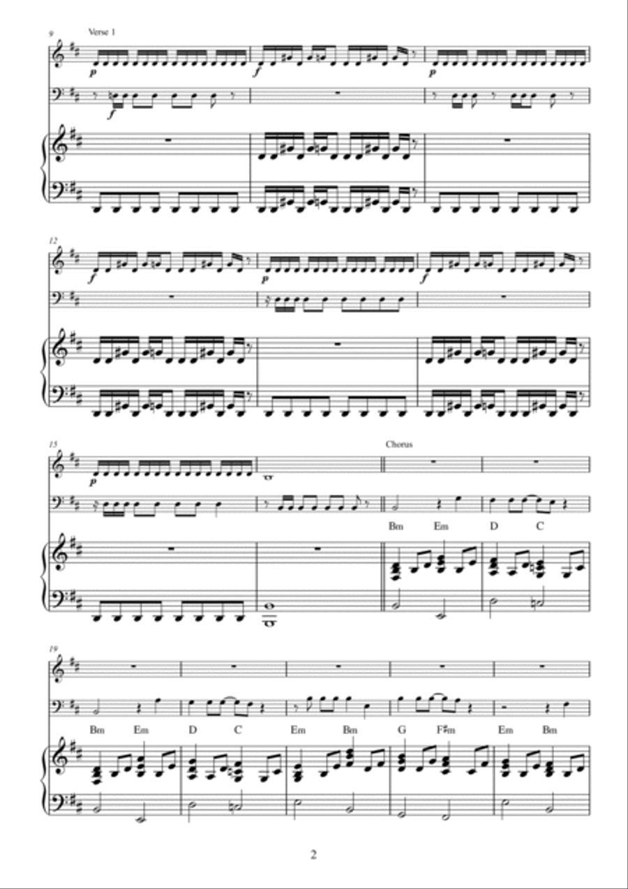 Sonne Sonne String Duet scores gallery preview page 2