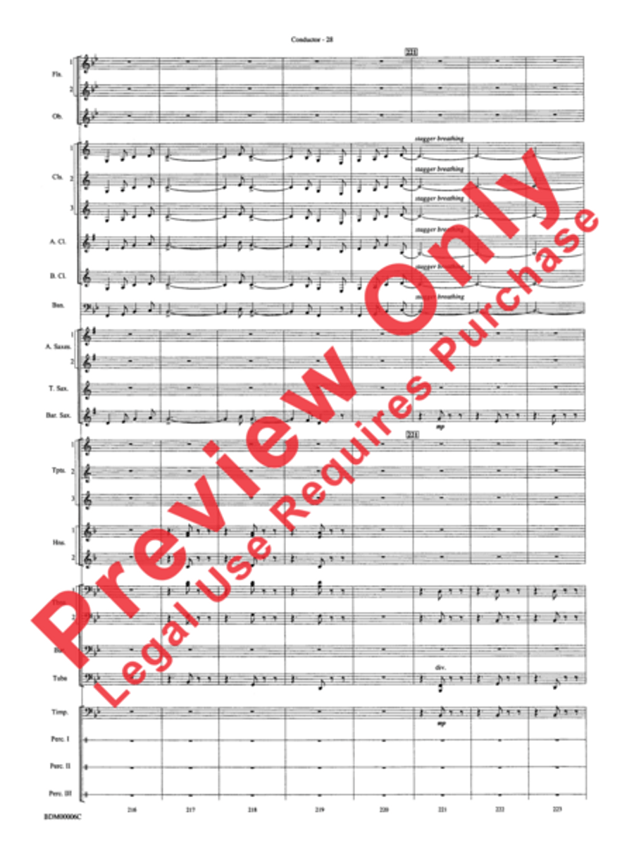 Children's March Concert Band scores gallery preview page 30