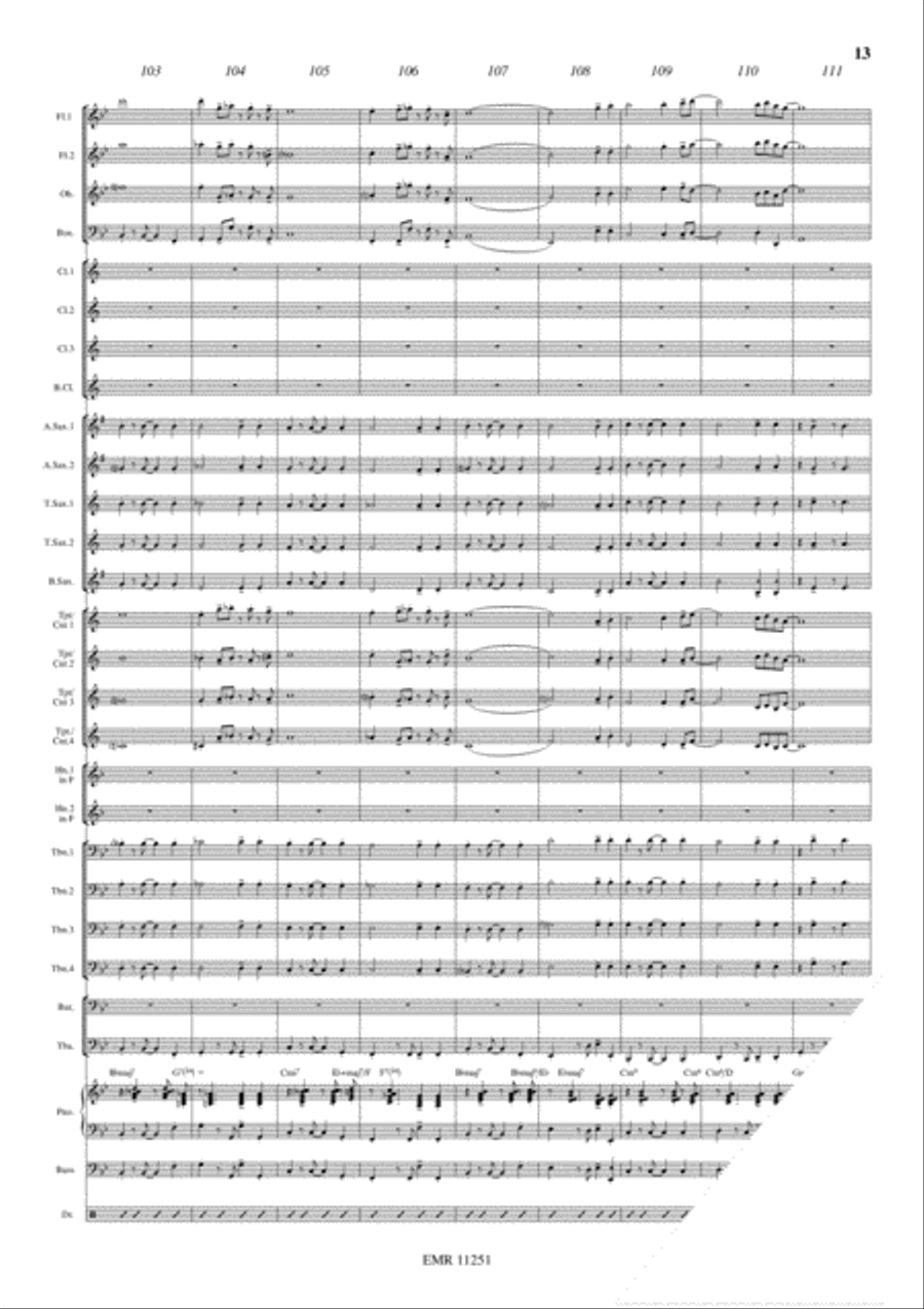 Zodiac Concert Band scores gallery preview page 14