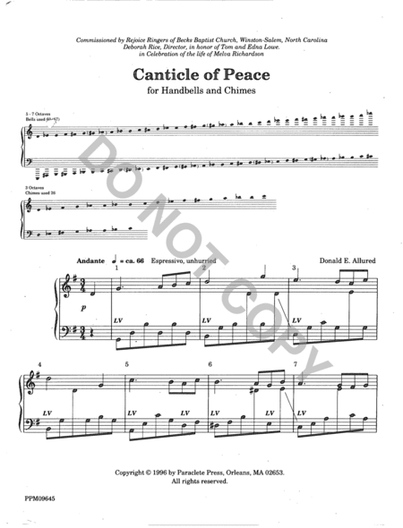Canticle of Peace