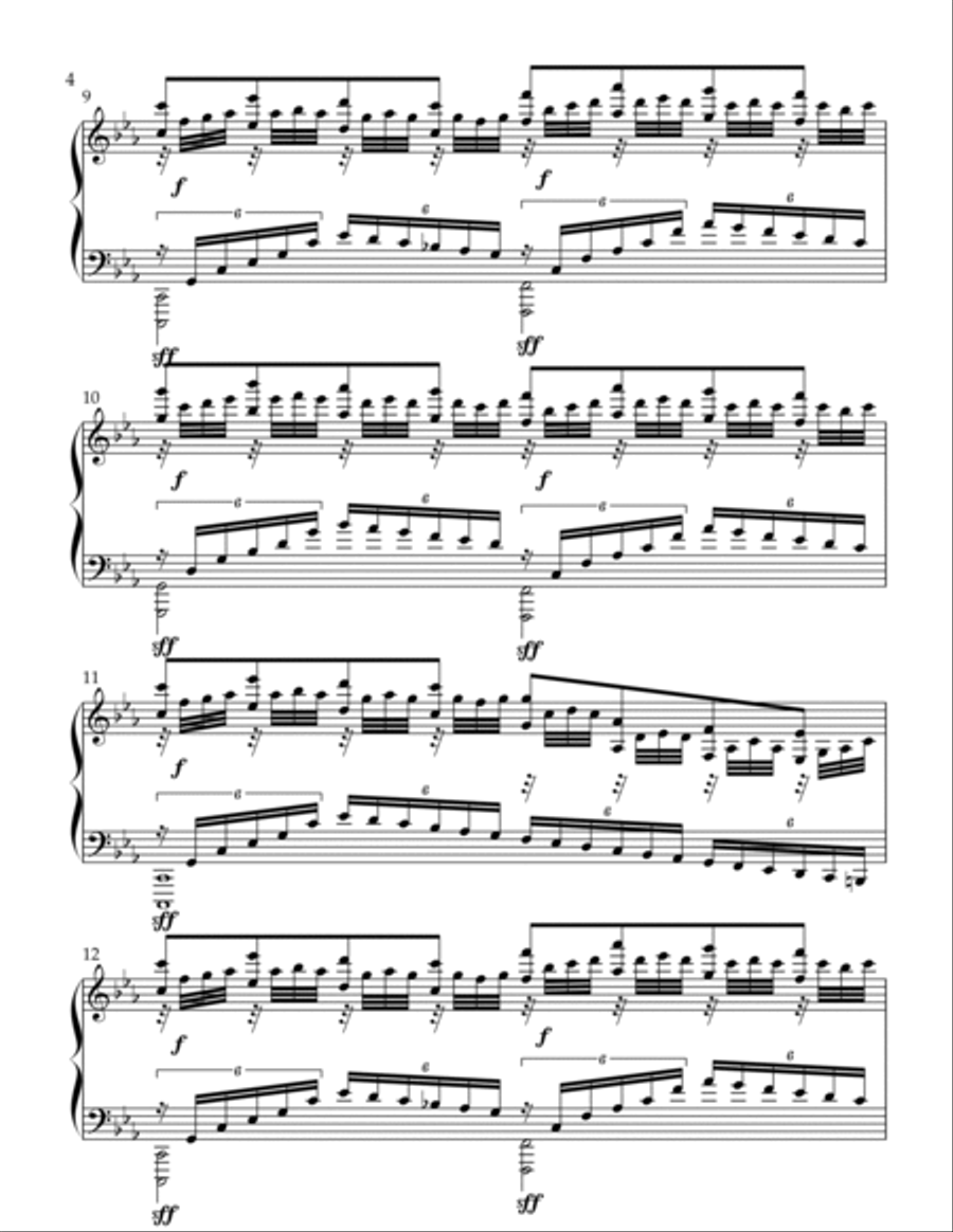 Momento Musical No.4 Op.149 Piano Solo scores gallery preview page 4