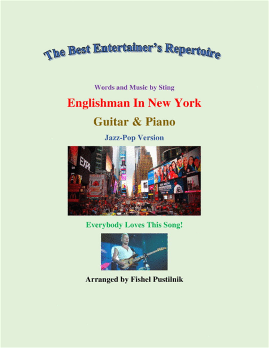 Englishman In New York Electric Guitar scores gallery preview page 1