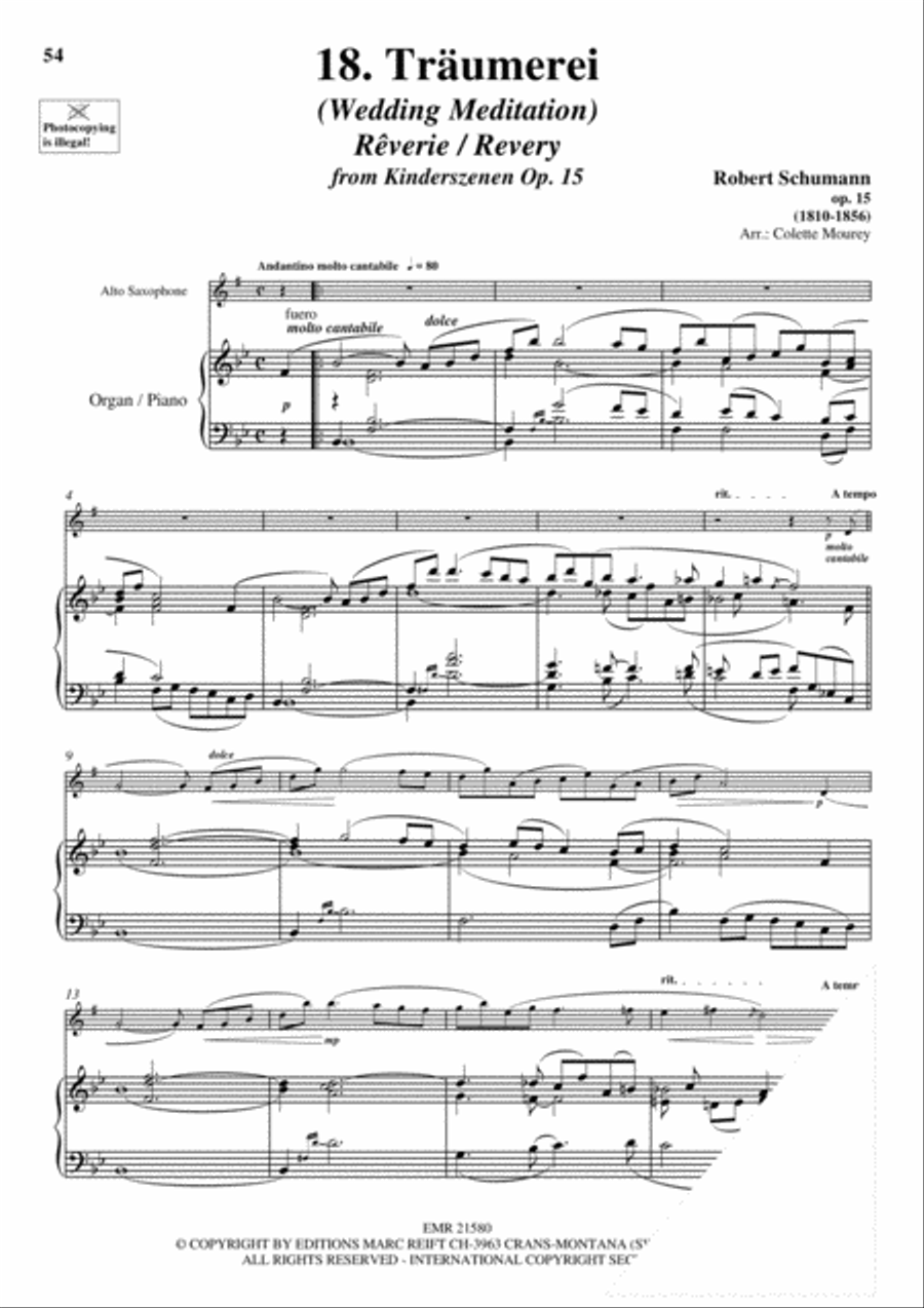 20 Greatest Wedding Solos Alto Saxophone scores gallery preview page 20