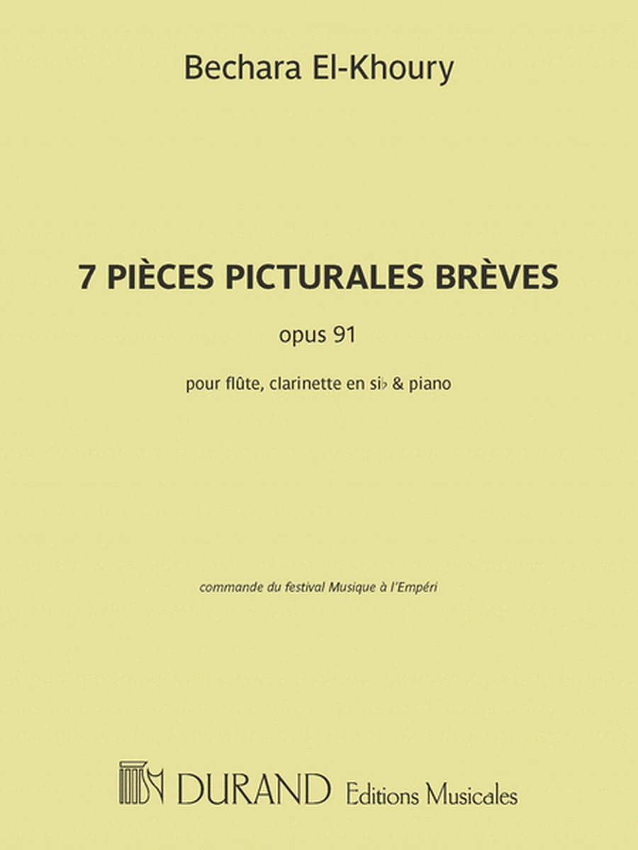 7 Pieces picturales breves, opus 91