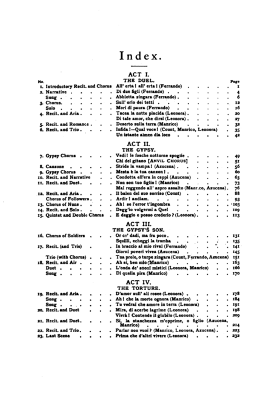 Il Trovatore Il Trovatore Voice scores gallery preview page 4