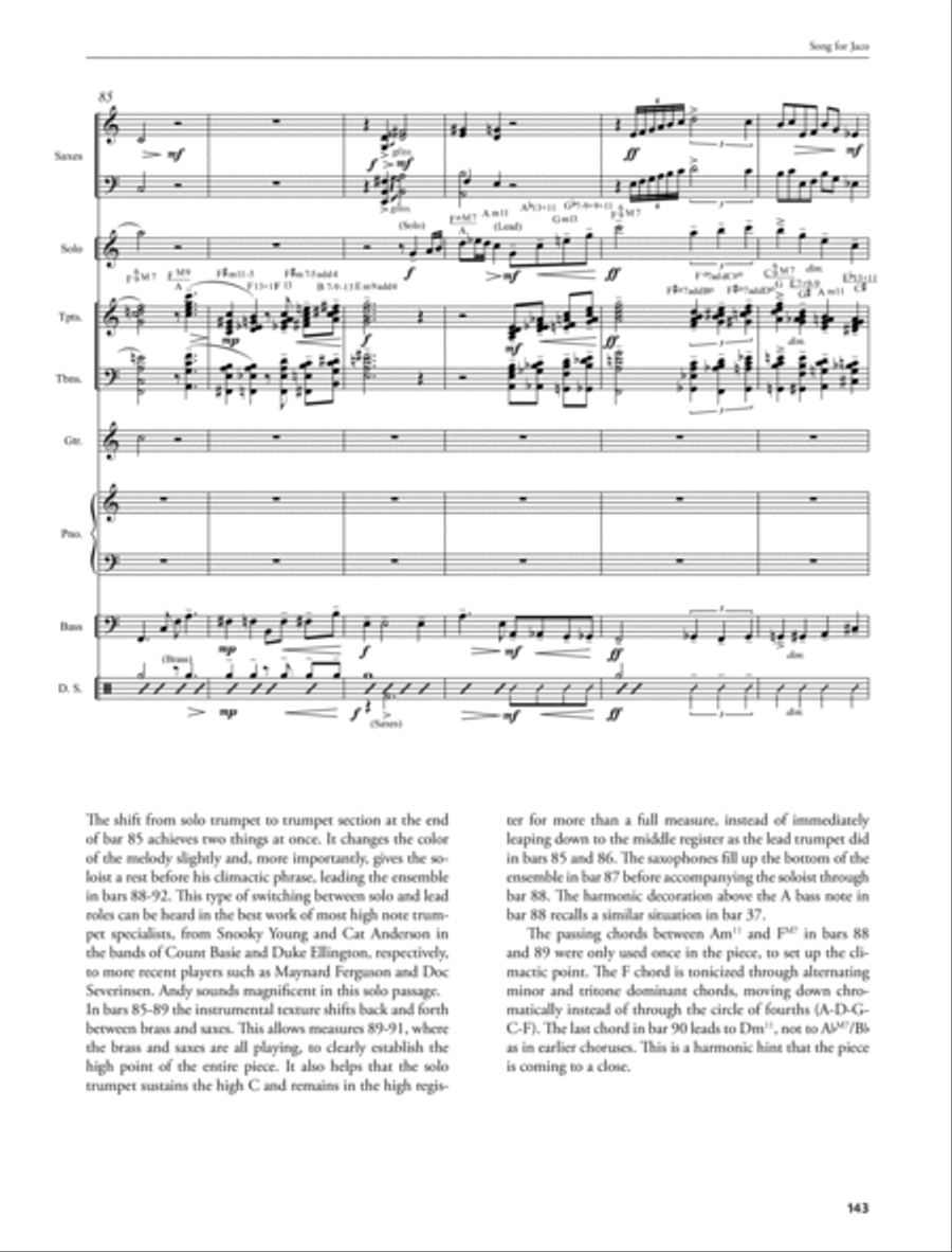 Composing and Arranging for the Contemporary Big Band CD scores gallery preview page 17