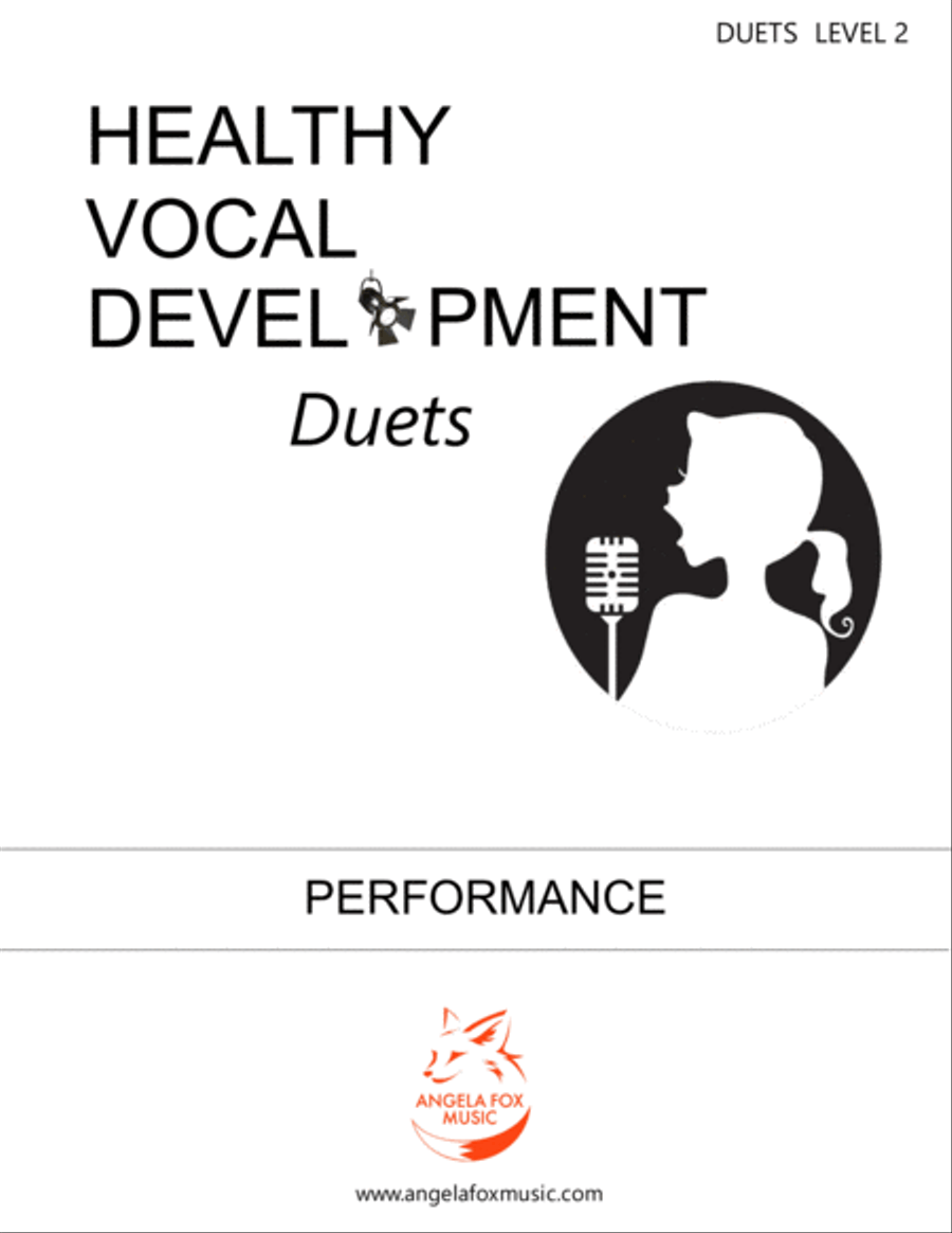 Healthy Vocal Development: Duet Performance Book Level 2 Voice scores gallery preview page 1