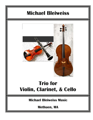 Book cover for Trio for Violin, Clarinet, and Cello