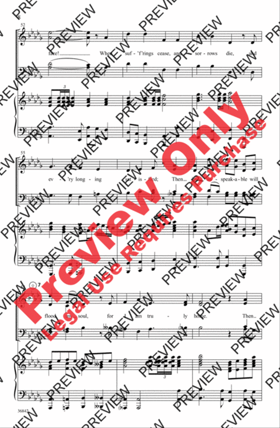 There Is a Hope 4-Part scores gallery preview page 8
