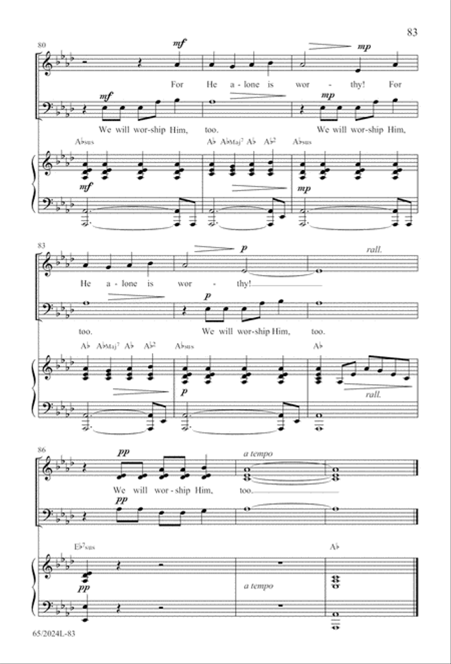 Child of Hope Child of Hope 3-Part scores gallery preview page 84