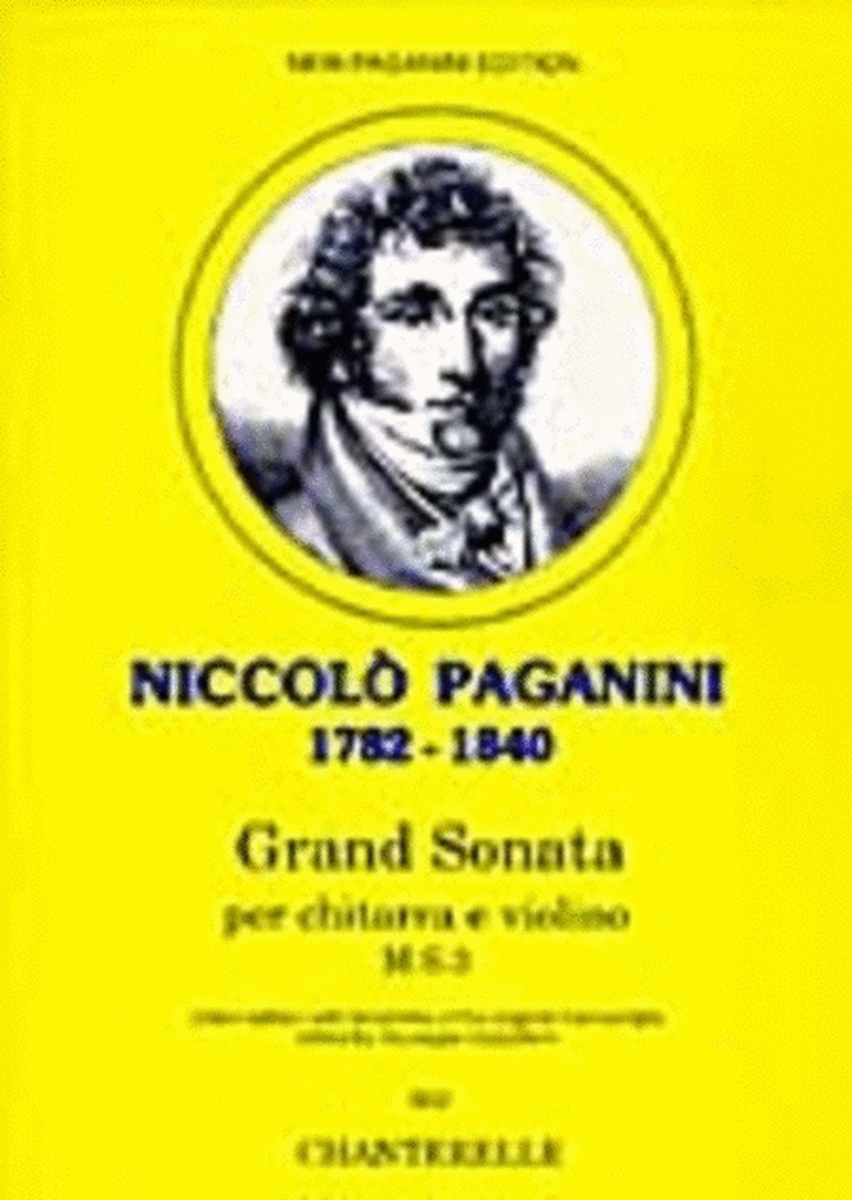 Paganini - Grand Sonata For Guitar/Violin