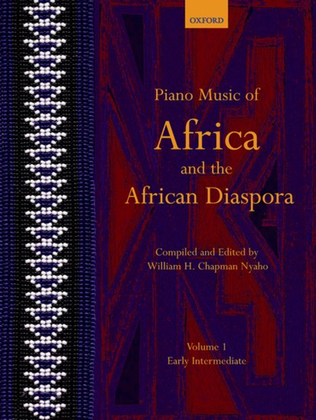 Book cover for Piano Music of Africa and the African Diaspora Volume 1