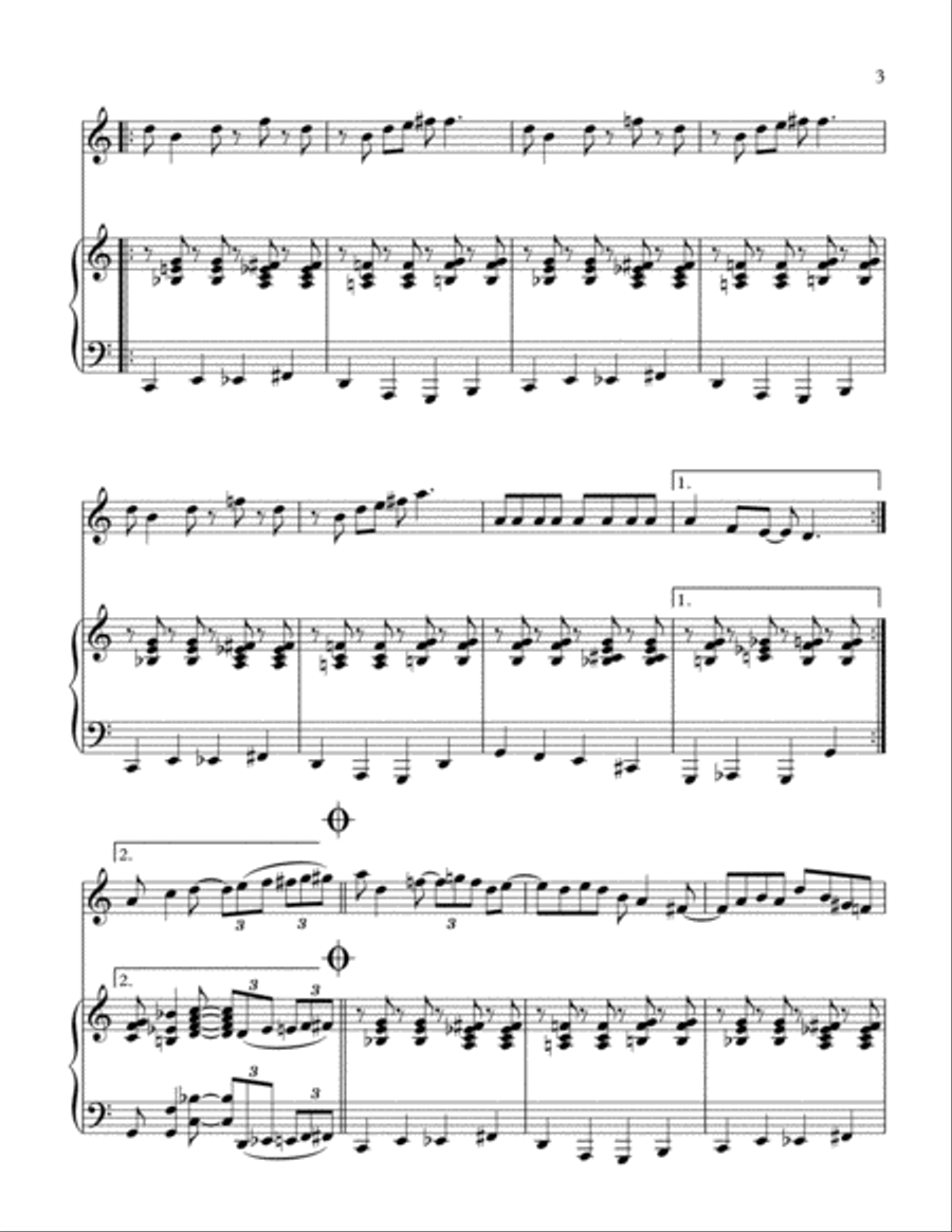 Getting' In The Mood (For Christmas) Trumpet Solo scores gallery preview page 4