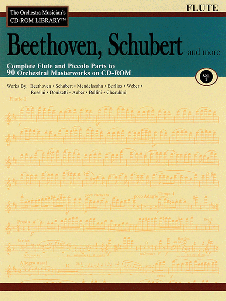 Beethoven, Schubert and More - Volume I (Flute)