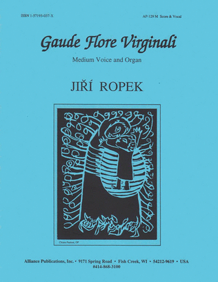 Gaude Flore Virginali - S/t Solo-org - H