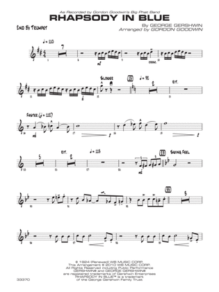 Rhapsody in Blue: 2nd B-flat Trumpet