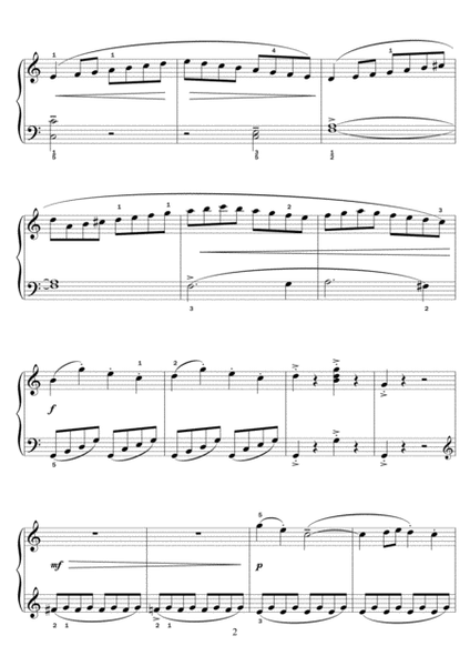 Allegro (from Piano Sonata In C K545)