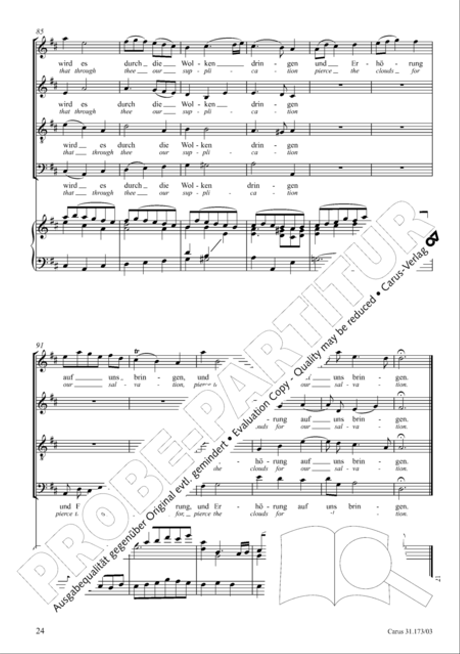 Exalted flesh and blood (Erhohtes Fleisch und Blut) 4-Part scores gallery preview page 25