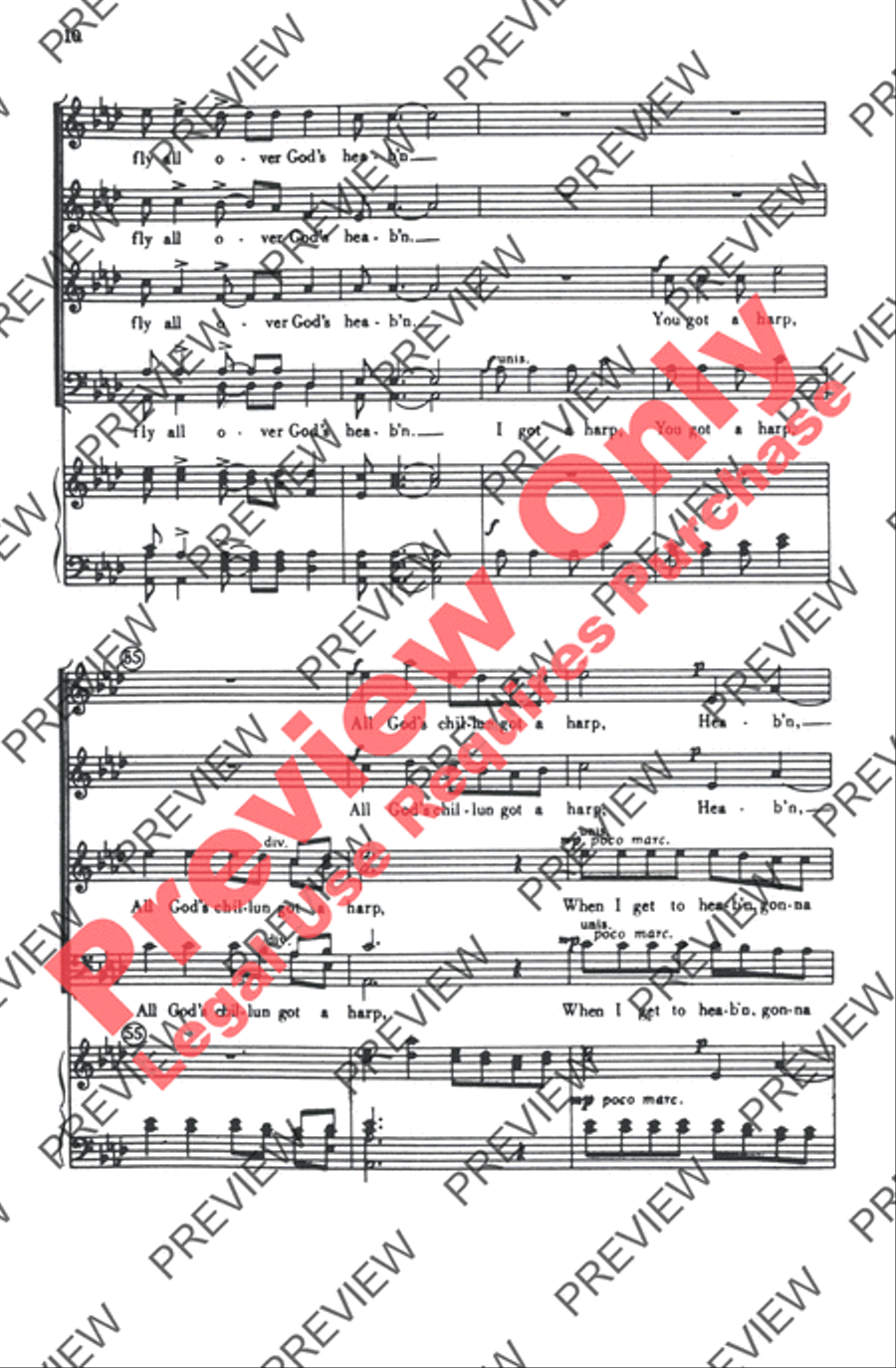 I Got Shoes I Got Shoes 4-Part scores gallery preview page 23