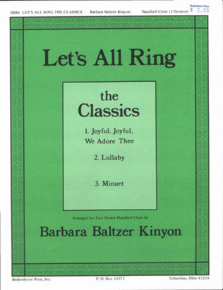 Book cover for Let's All Ring the Classics