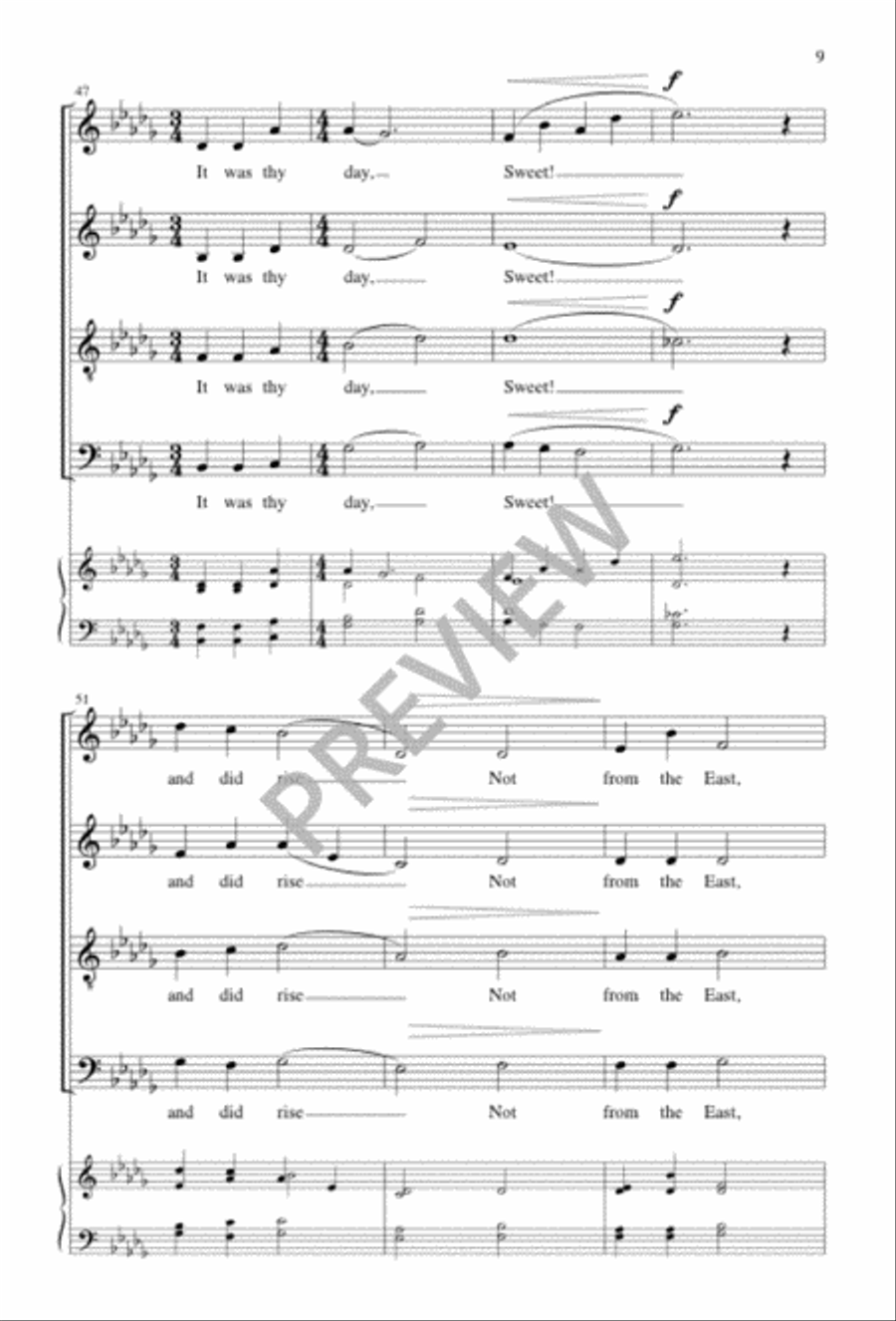 In the Holy Nativity of Our Lord 4-Part scores gallery preview page 9