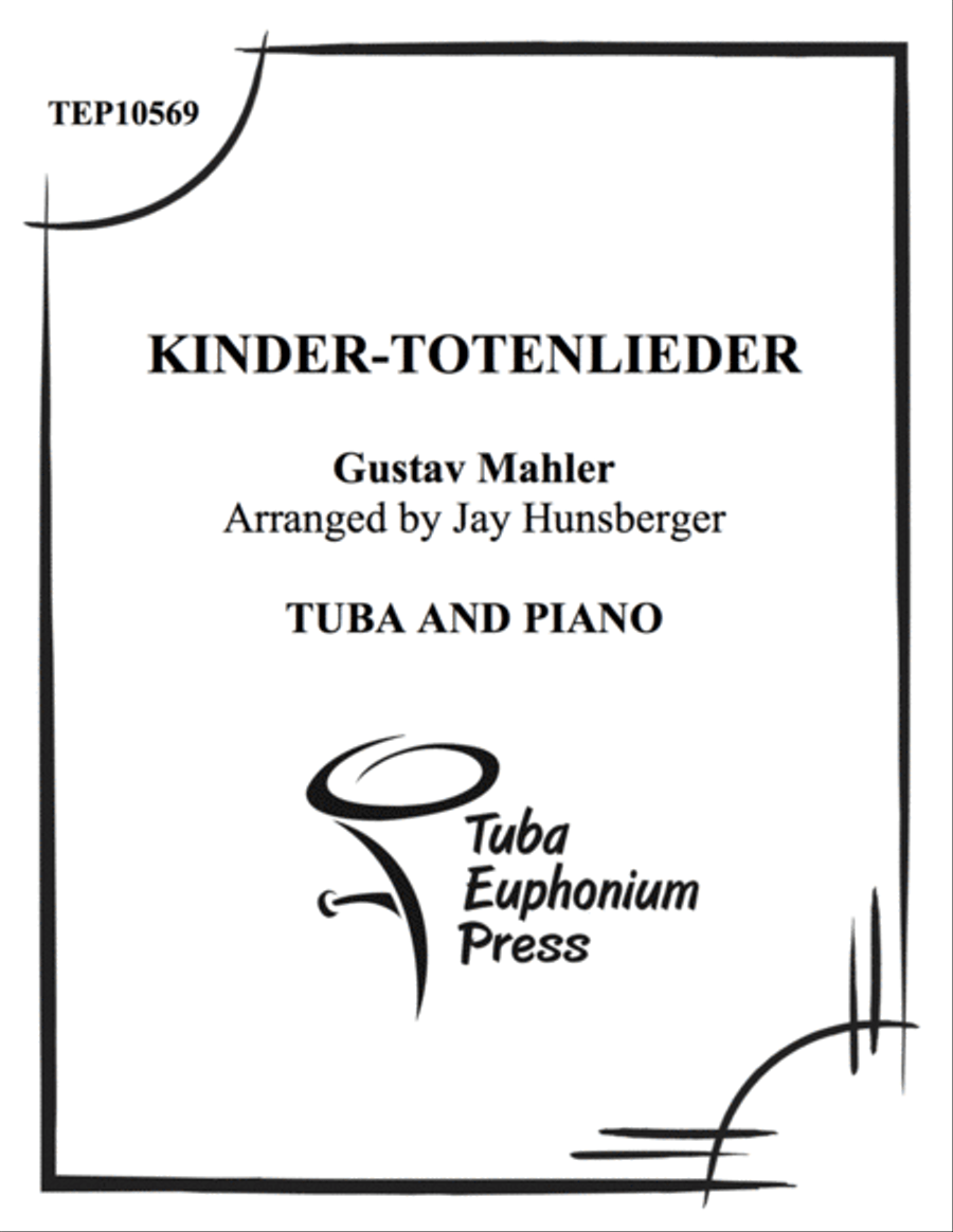 Kinder-Totenlieder Kinder-Totenlieder Tuba scores gallery preview page 1