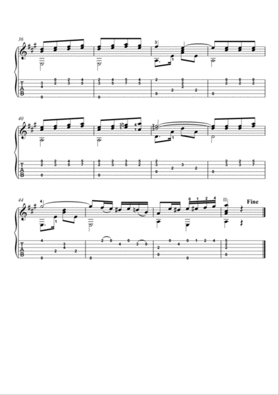 Iparraguirre Pieces for Guitar Classical Guitar scores gallery preview page 3