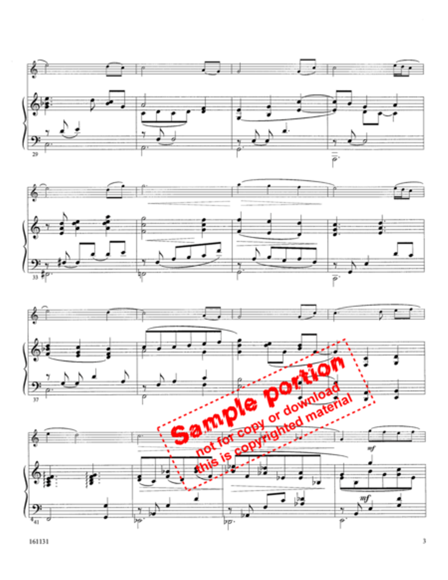 Amazing Grace Violin Solo scores gallery preview page 4