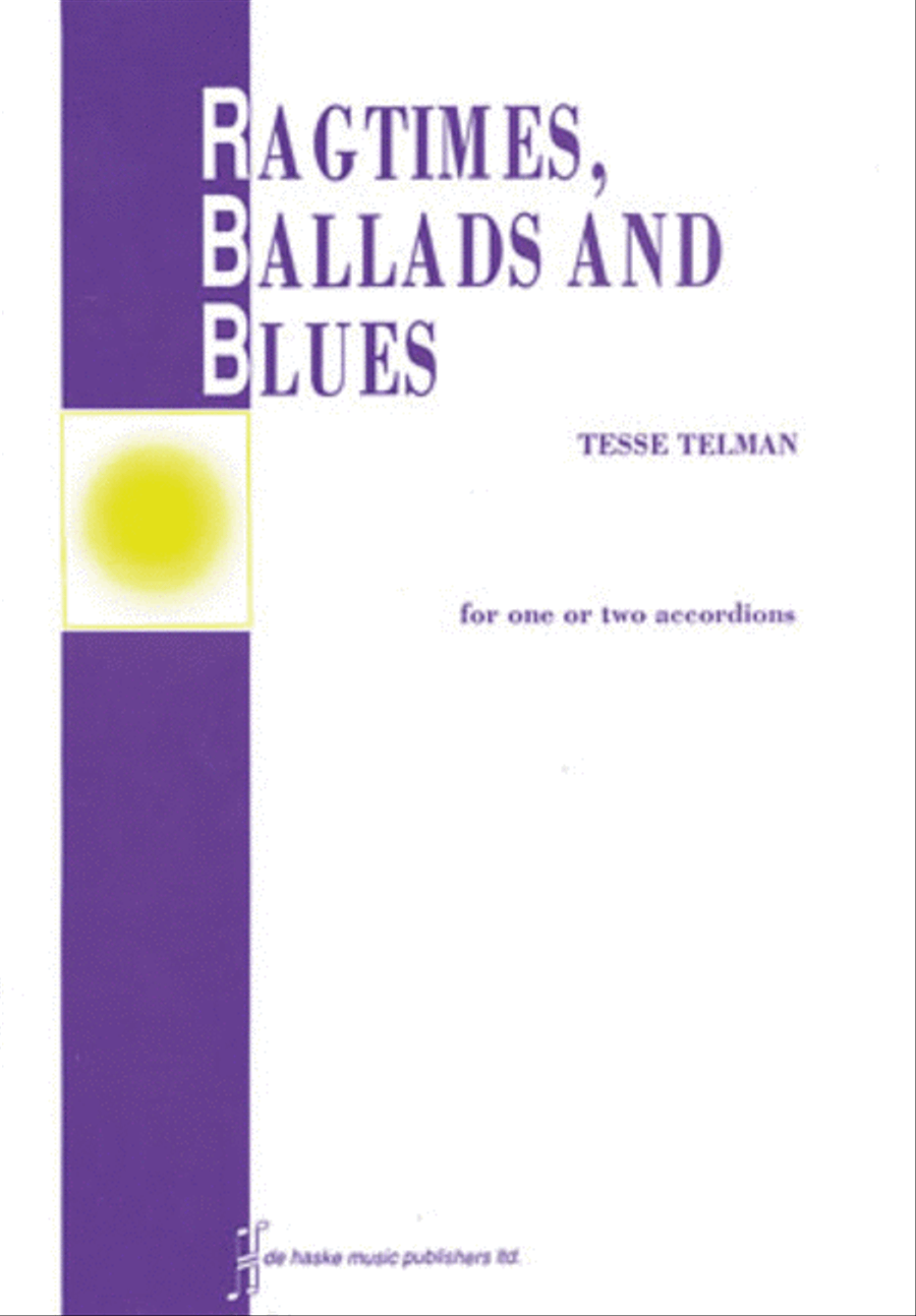 Ragtimes, Ballads & Blues Accordion scores gallery preview page 1