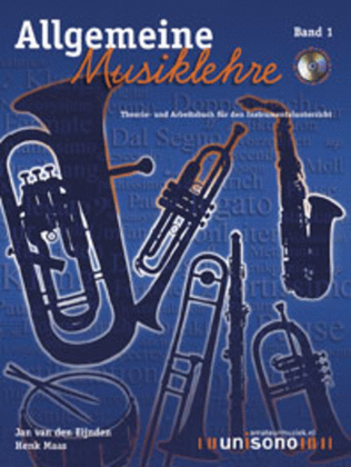 Book cover for Allgemeine Musiklehre Band 1