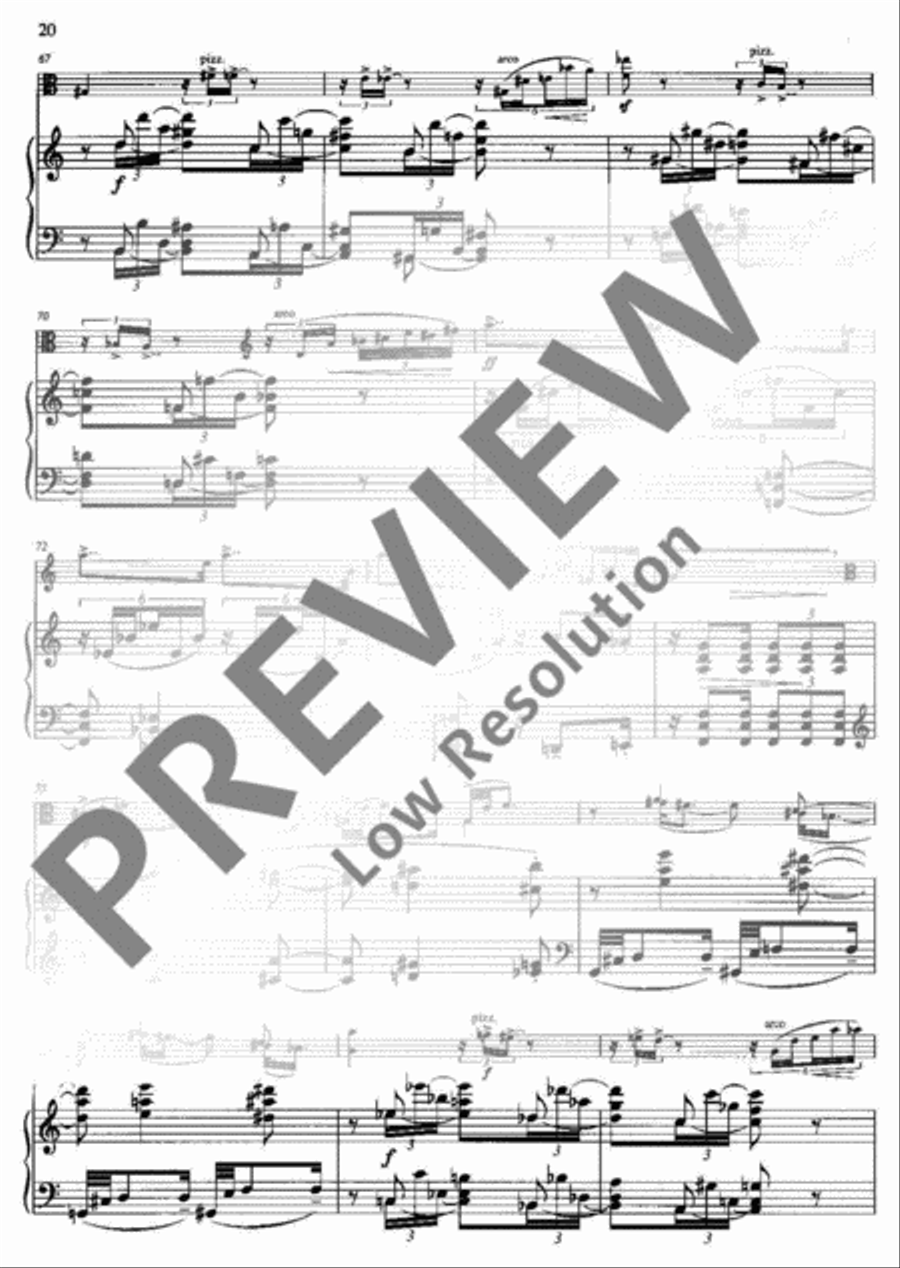 Three Elegies Three Elegies Piano Accompaniment scores gallery preview page 21