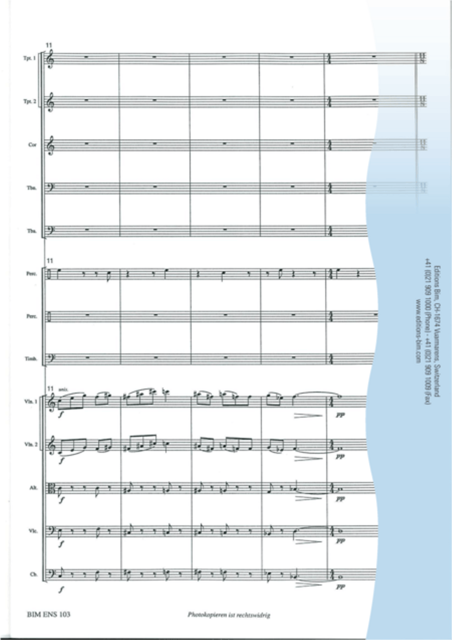 Couleurs du Temps Couleurs du Temps String Orchestra scores gallery preview page 17