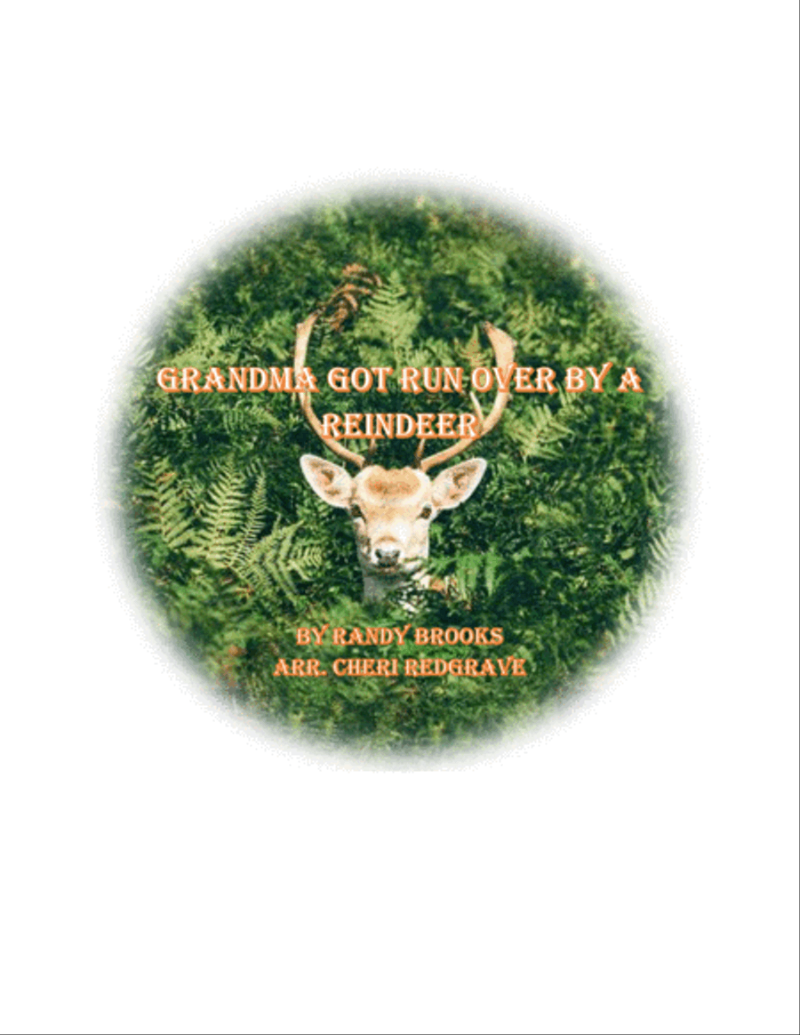 Grandma Got Run Over By A Reindeer Percussion Ensemble scores gallery preview page 1