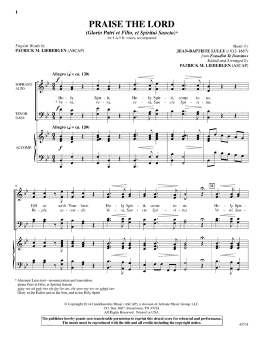Instant Introits and Amens Choir scores gallery preview page 44