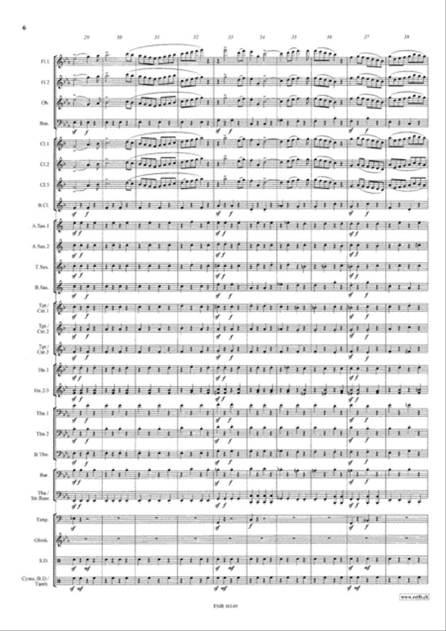 Ruslan And Ludmilla Concert Band scores gallery preview page 7
