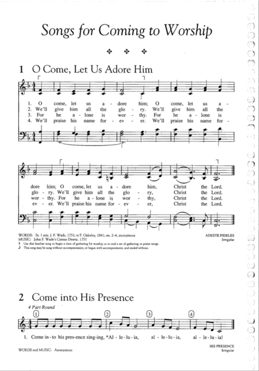 Renew! General Worship scores gallery preview page 2