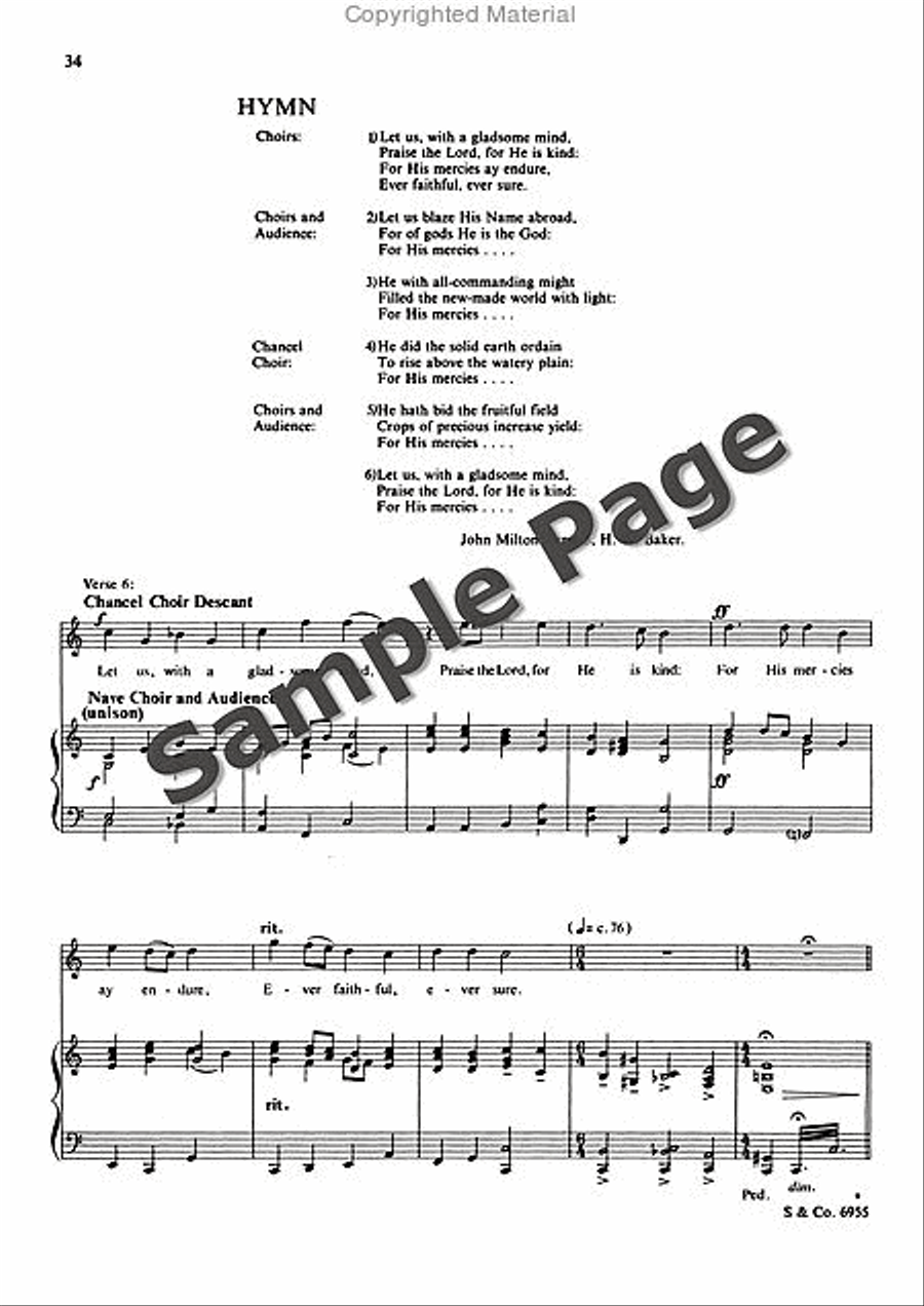 In the Beginning Voice scores gallery preview page 39