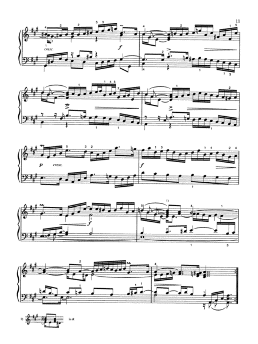 Bach: Six English Suites (Ed. Hans Bischoff) Piano Solo scores gallery preview page 6
