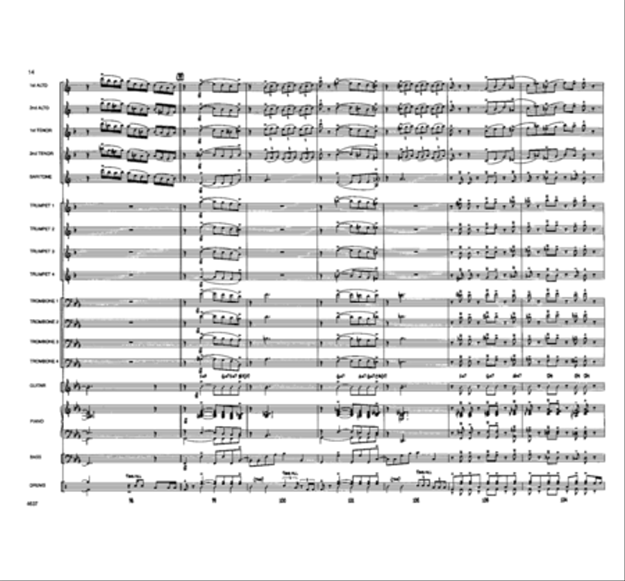 Night Rider Jazz Ensemble scores gallery preview page 13