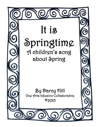 It Is Springtime Sheet Music: A Children's Song About Spring