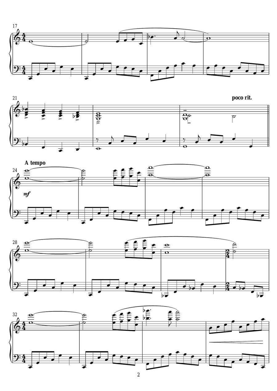 Love's Theme (from Midnight Express) (as performed by Sacha Puttnam) Piano Solo scores gallery preview page 2